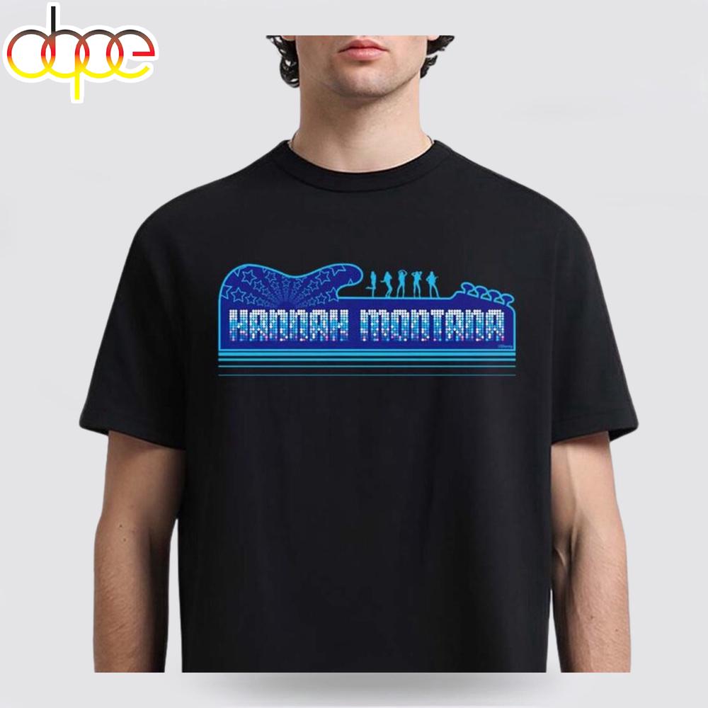 Hannah Montana 20th Anniversary Guitar Unisex T-Shirt