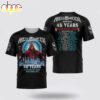 Helloween North American Tour 2026 - 40th Anniversary 3D Unisex 3D T-Shirt