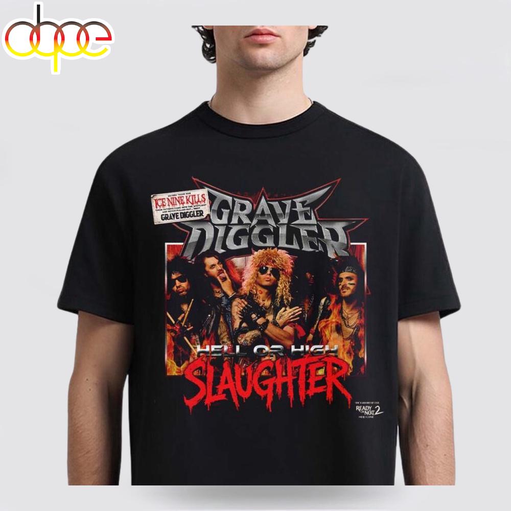 Ice Nine Kills Grave Diggler Hell Or High Slaughter Unisex T-Shirt