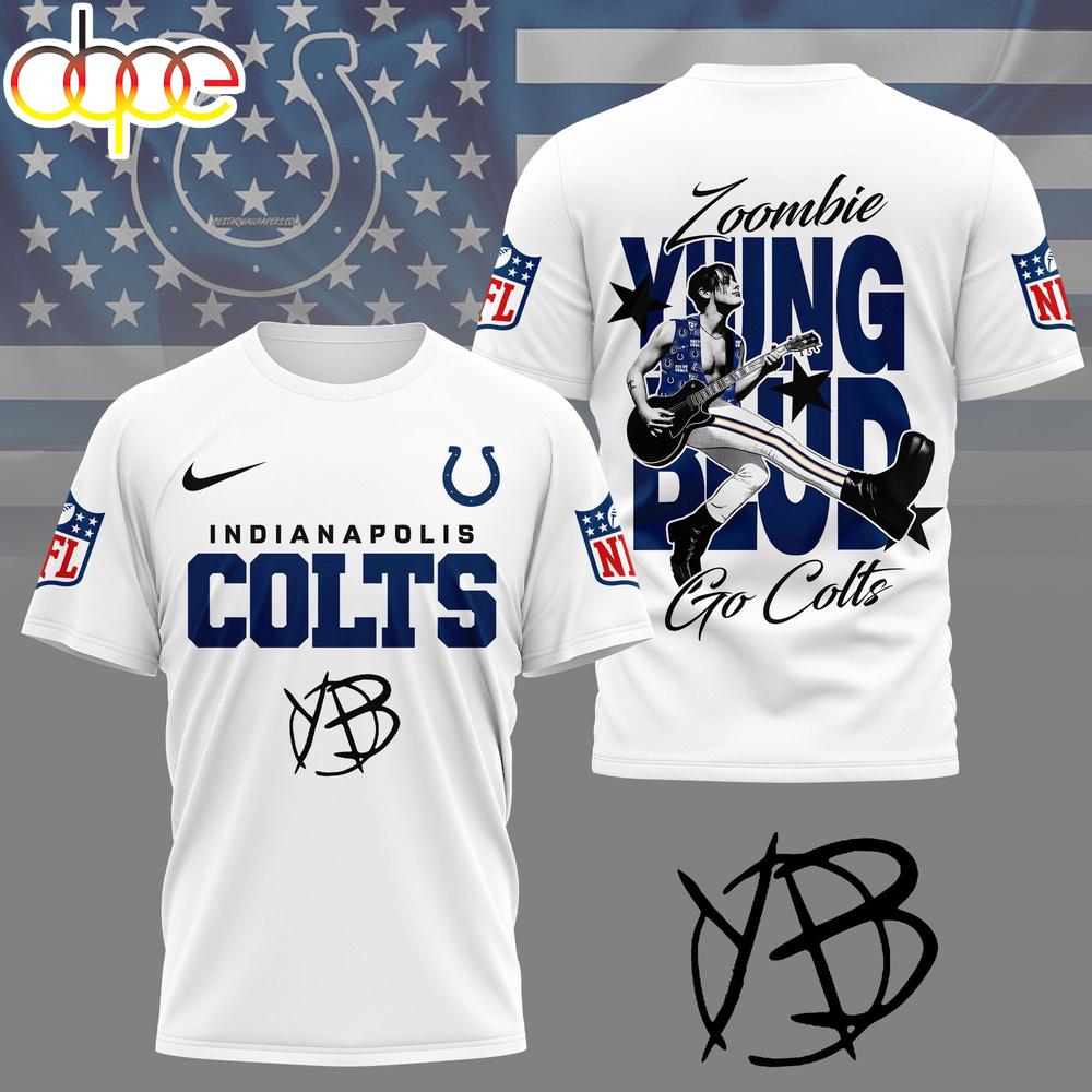 Indianapolis Colts NFL Yungblud Fan 3D Shirt NY For Fans