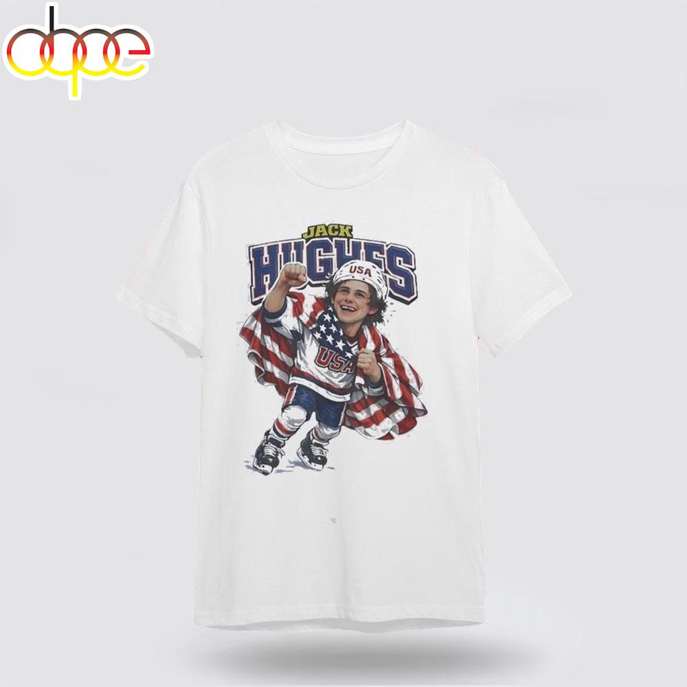 Jack Hughes USA Unisex T-Shirt