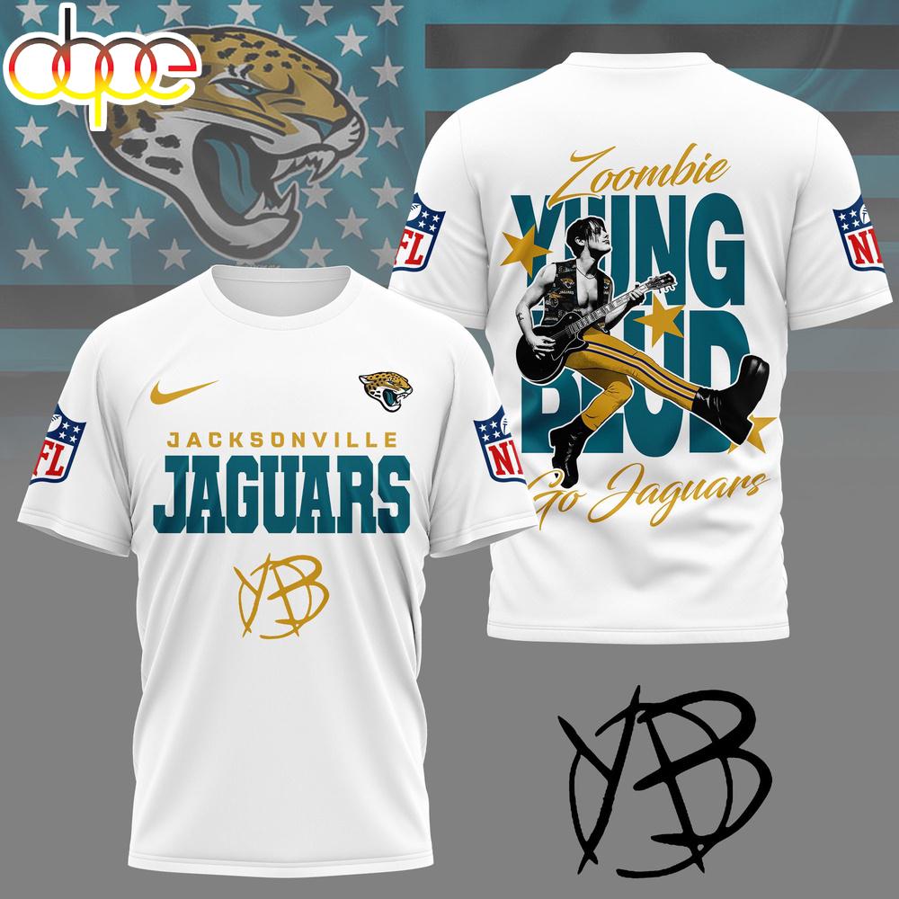 Jacksonville Jaguars NFL Yungblud Fan 3D Shirt NY For Fans