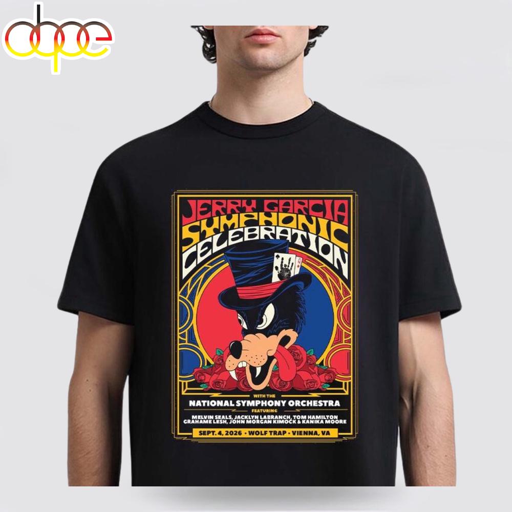 Jerry Garcia Symphonic Celebration Unisex T-Shirt