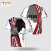 Jesus Is My God My Savior Hands American Flag Baseball Jersey Shirt Jesus Is My God My Savior Hands American Flag Baseball Jersey Shirt