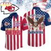 Kansas City Chiefs NFL Liberty Eagle Patriotic Hawaiian Shirt