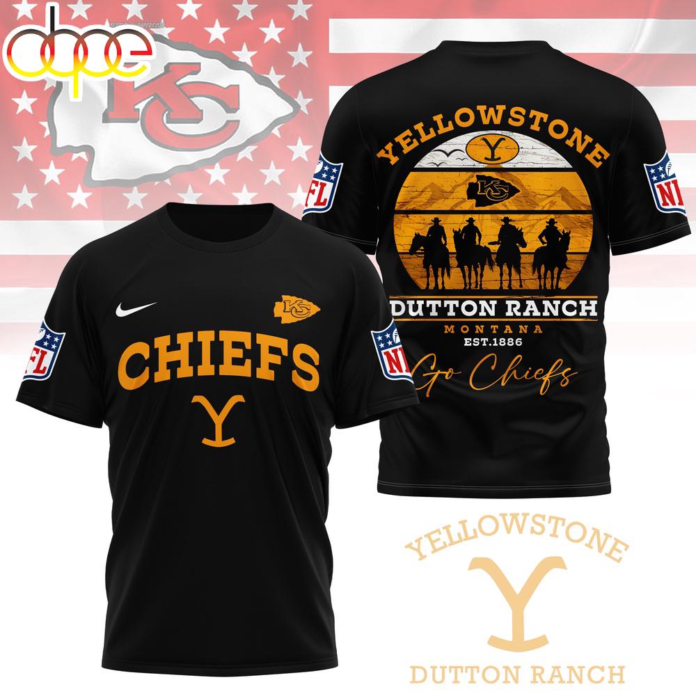 Kansas City Chiefs NFL Yellowstone 3D Shirt For Fans