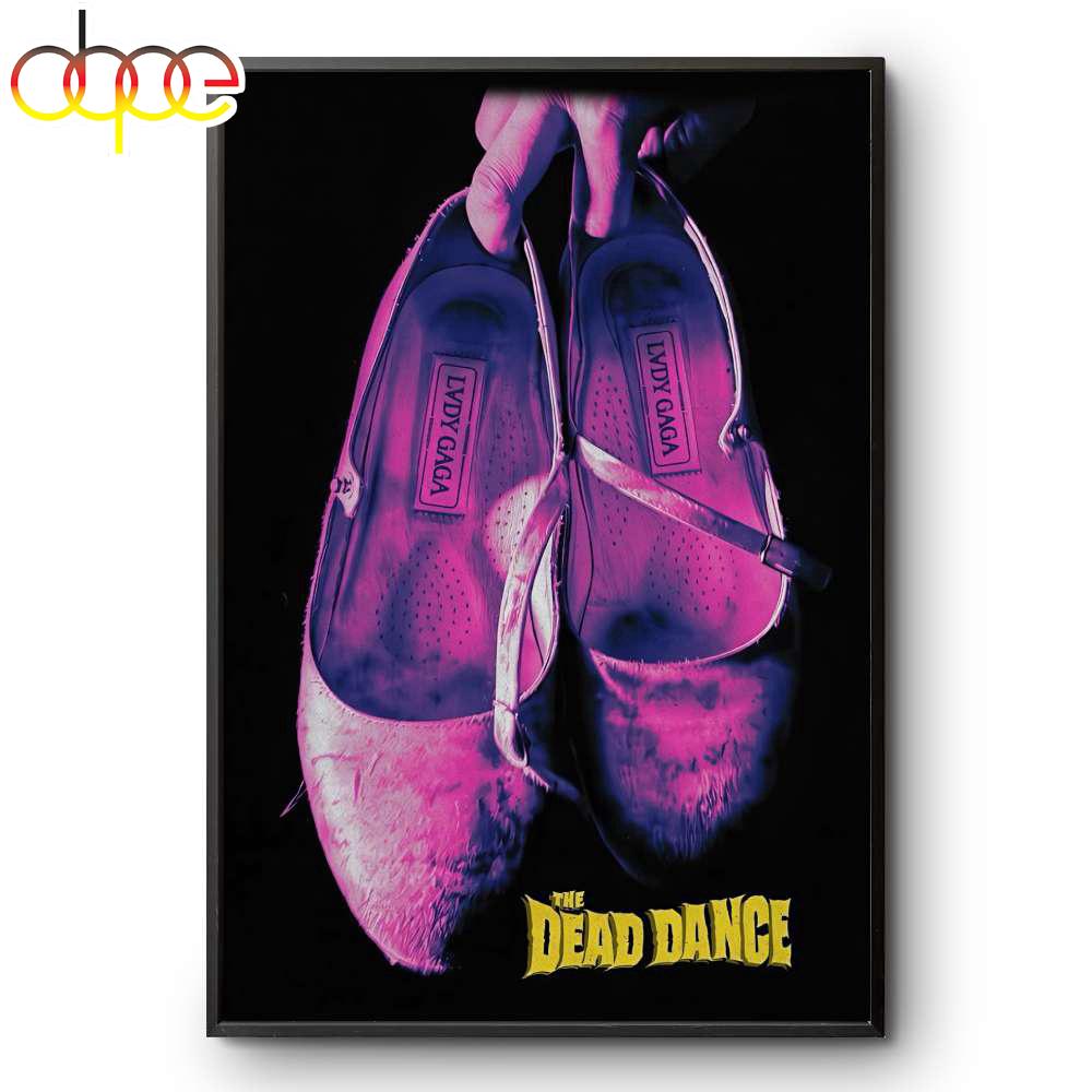 Lady Gaga The Dead Dance New Single From Wednesday Cover Art Home Decor Poster Canvas