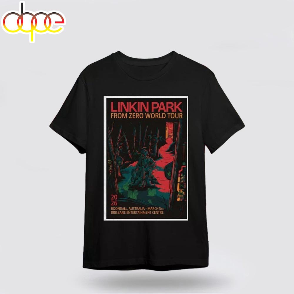 Linkin Park Boondall, Brisbane Entertainment Centre, Mar 05, 2026 Poster Unisex T-Shirt For Fan