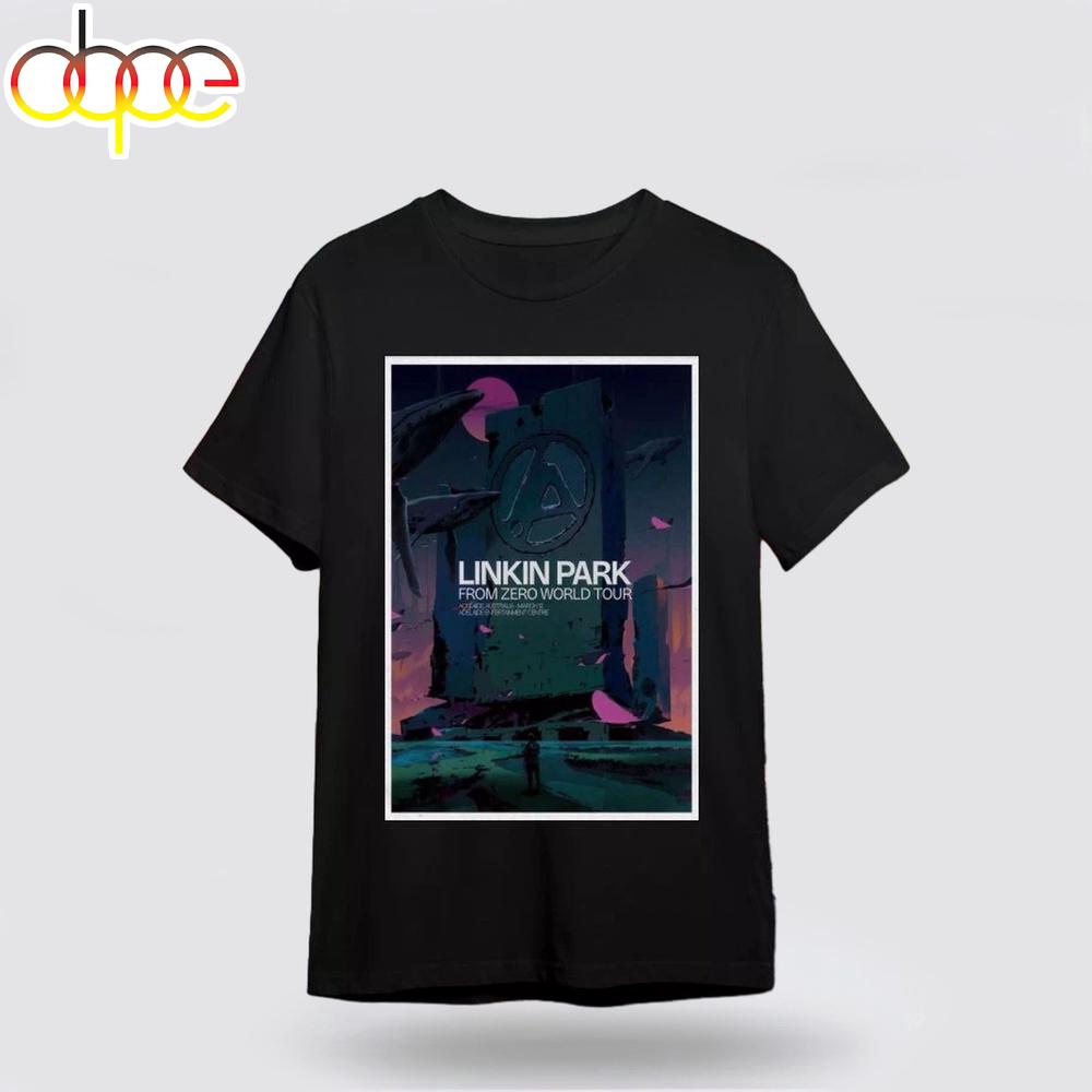 Linkin Park FZ 2026 Tour Adelaide Mar 12th Poster Unisex T-Shirt For Fan