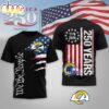 Los Angeles Rams NFL We The People USA 250th Anniversary 3D Shirt For Fans