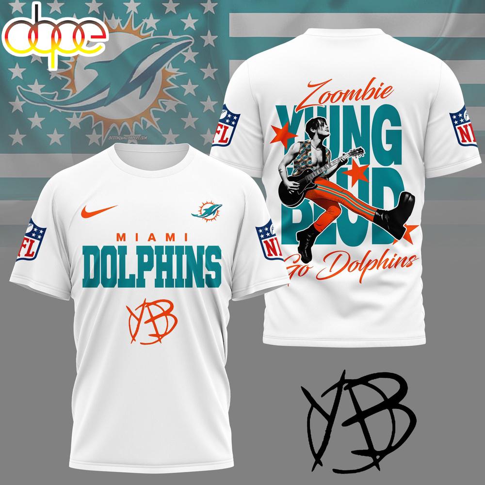 Miami Dolphins NFL Yungblud Fan 3D Shirt NY For Fans