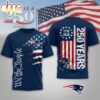 New England Patriots NFL We The People USA 250th Anniversary 3D Shirt For Fans