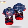 NHL Columbus Blue Jackets Hawaiian Shirt