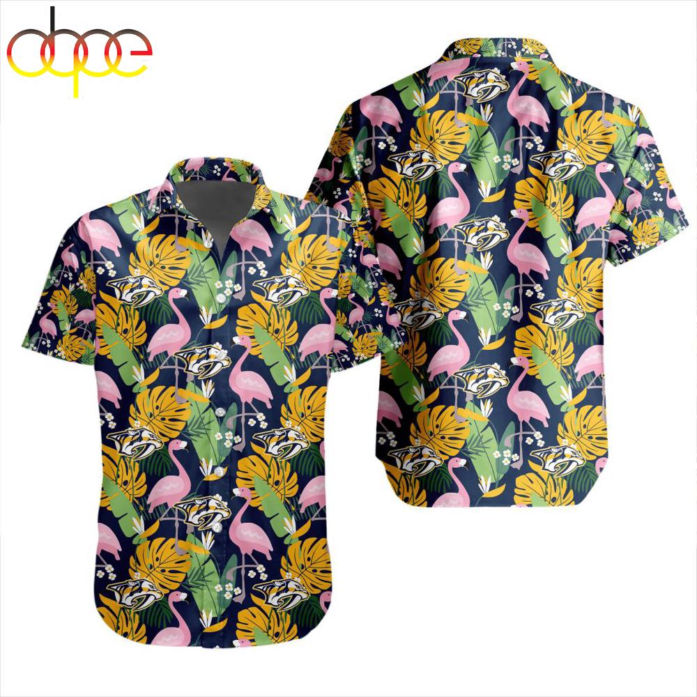 NHL Nashville Predators Hawaiian Shirts For Fans