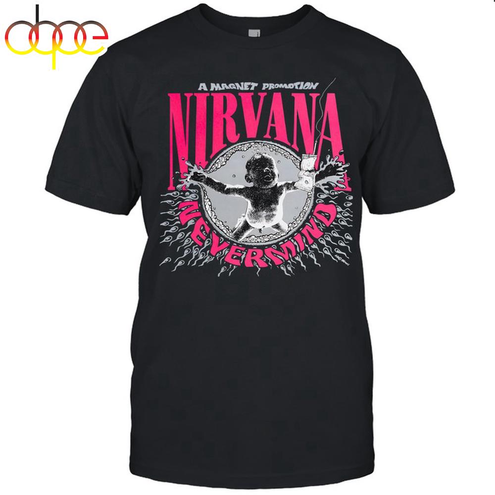 Nirvana Nevermind Australian Tour Unisex T-Shirt For Fans