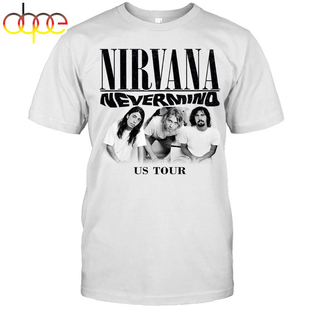 Nirvana Nevermind Us Tour 91 Unisex T-Shirt For Fans