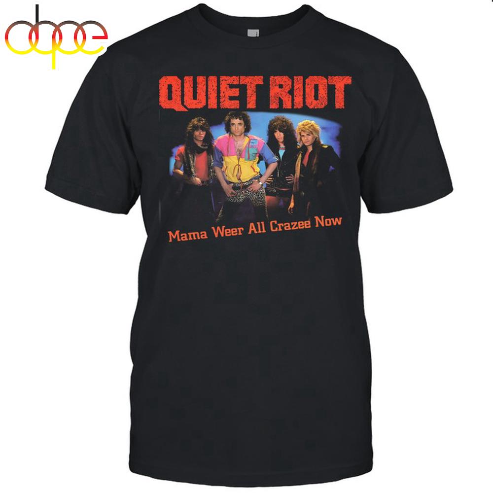 Quiet Riot Leyendas del Hard Rock clasicos del metal 80s Unisex T-Shirt
