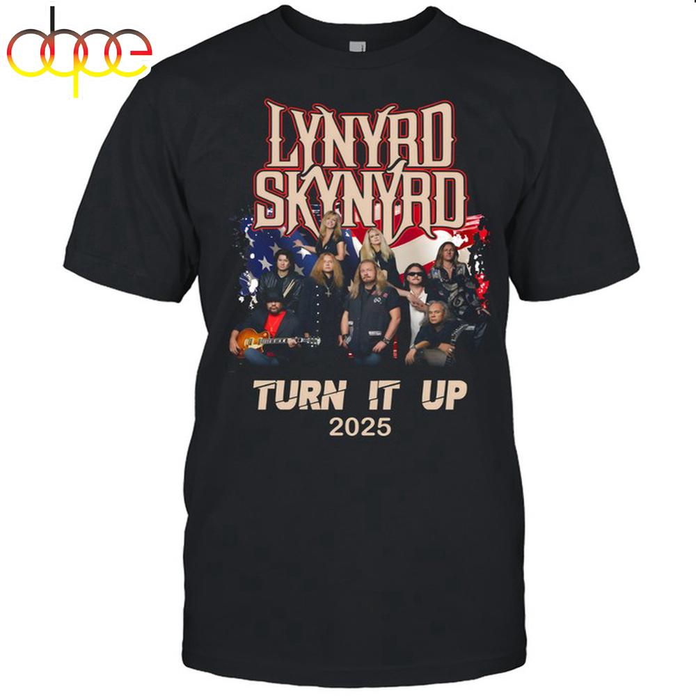 Round neck T-Shirt Unisex - 2SD - 001 Lynyrd Skynyrd BK Unisex T-Shirt For Fans