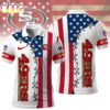 San Francisco 49ers NFL Freedom American Polo Shirt For Fans