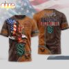 Seattle Kraken NHL Made In America 250 Years of America 3D Shirt