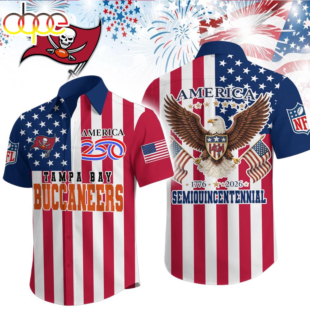 Tampa Bay Buccaneers NFL Liberty Eagle Patriotic Hawaiian Shirt Tampa Bay Buccaneers NFL Liberty Eagle Patriotic Hawaiian Shirt