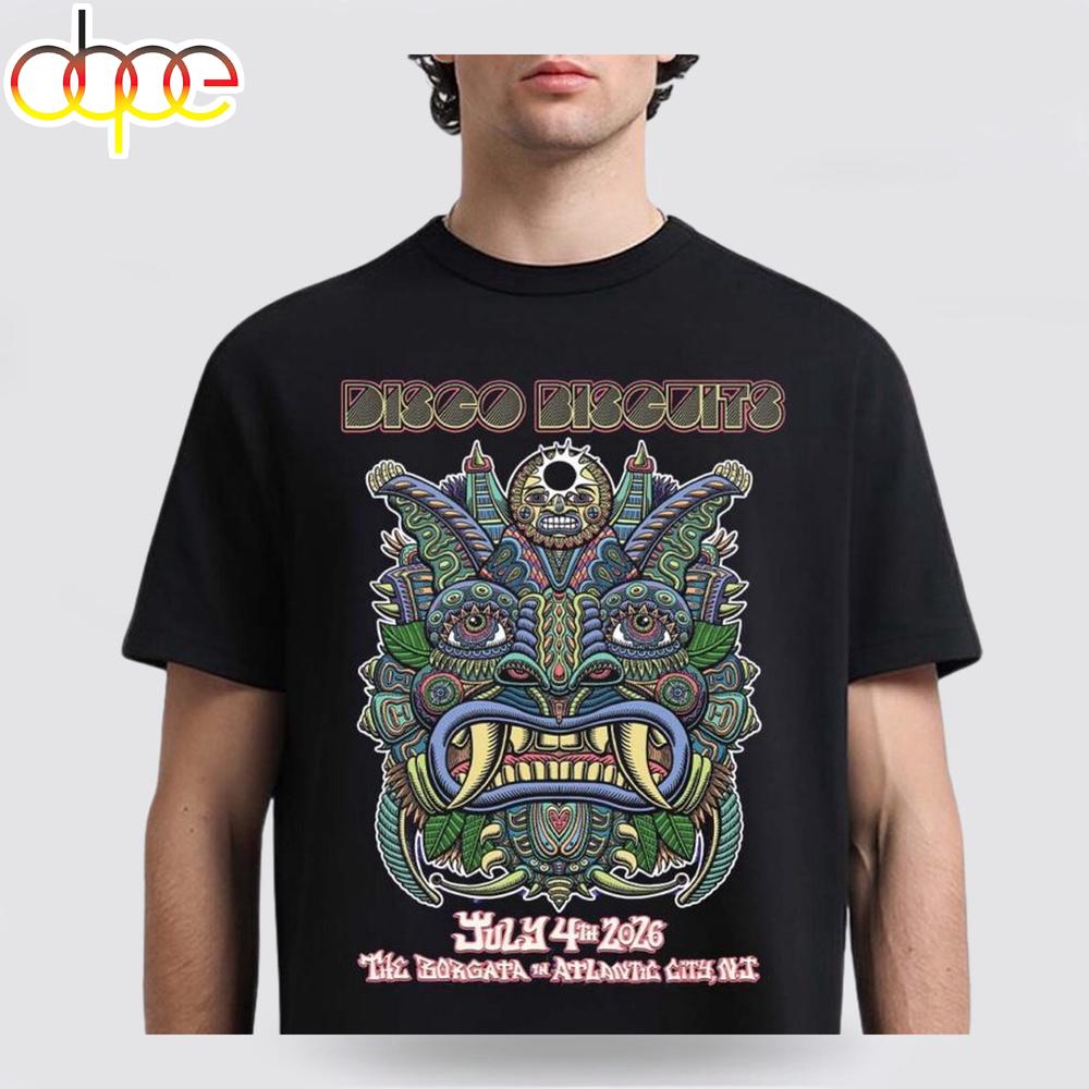 The Disco Biscuits Atlantic City New Jersey 2026 Unisex T-Shirt