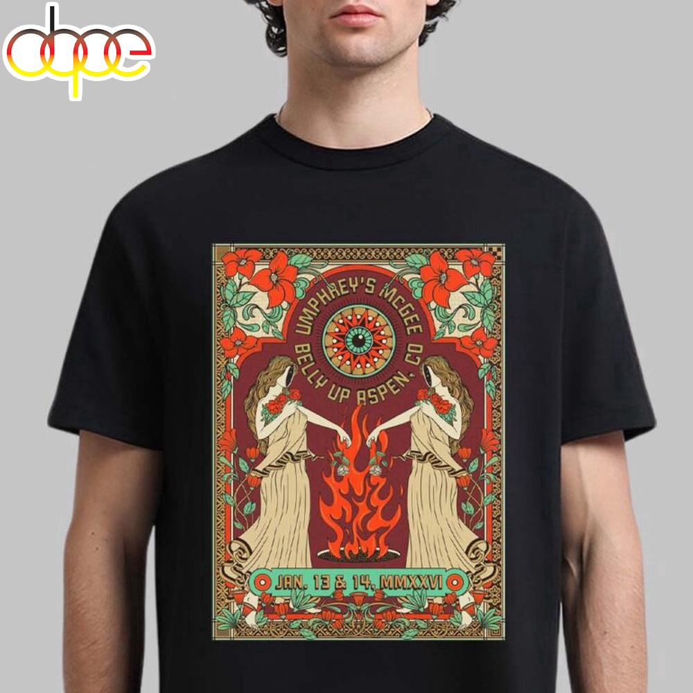 Umphrey’s McGee Gig At Belly Up Aspen Colorado Unisex T-Shirt