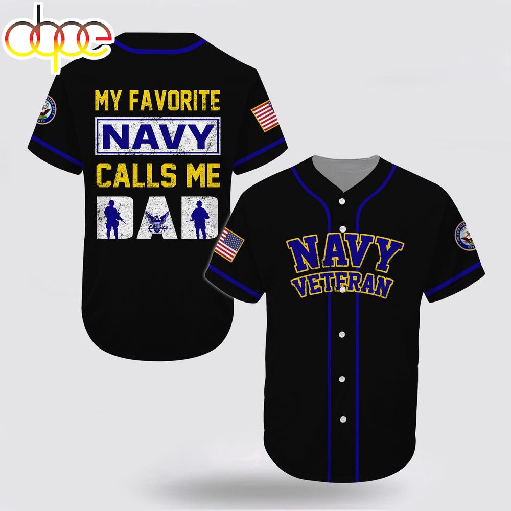 United States Navy veteran Baseball Jersey Shirt