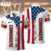 Washington Commanders NFL Freedom American Polo Shirt For Fans