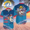 Los Angeles Rams NFL Goose Hawaiian Shirt Los Angeles Rams NFL Goose Hawaiian Shirt