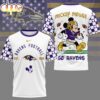 Baltimore Ravens NFL Mickey Football 3D T-Shirt For Fans Baltimore Ravens NFL Mickey Football 3D T-Shirt For Fans