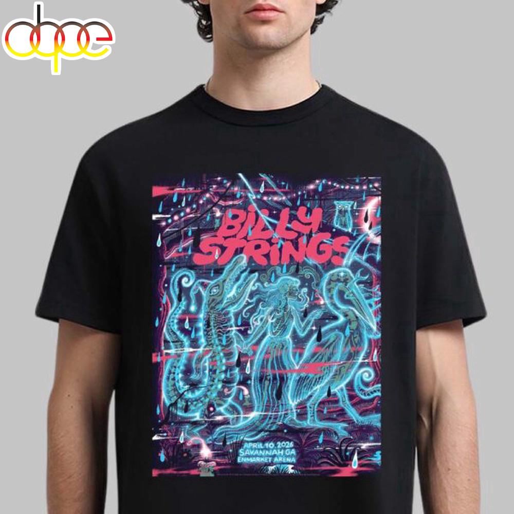Billy Strings Savannah Georgia 2026 Night 1 Unisex T-Shirt