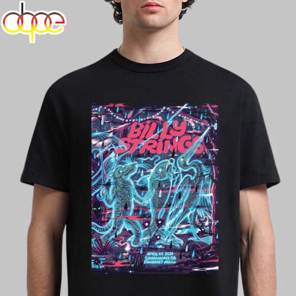 Billy Strings Savannah Georgia 2026 Night 2 Unisex T-Shirt
