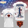 Chicago Bears NFL 250 Years of American Freedom 3D T-Shirt Chicago Bears NFL 250 Years of American Freedom 3D T-Shirt