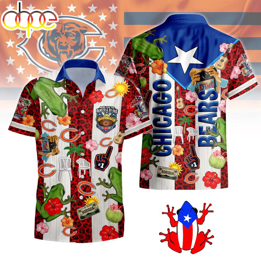 Chicago Bears NFL Benito Bowl Hawaiian Shirt