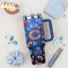 Chicago Bears NFL Icon Style Tumbler 40oz With Handle