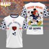 Chicago Bears NFL Mickey Football 3D T-Shirt For Fans