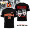 Cincinnati Bengals NFL Motley Crue 3D T-Shirt