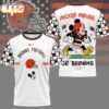 Cleveland Browns NFL Mickey Football 3D T-Shirt For Fans