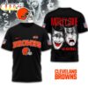 Cleveland Browns NFL Motley Crue 3D T-Shirt Cleveland Browns NFL Motley Crue 3D T-Shirt