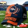 Custom Name Denver Broncos NFL Split Color New Era Baseball Cap