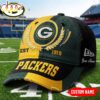 Custom Name Green Bay Packers NFL Split Color New Era Baseball Cap
