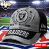 Custom Name Las Vegas Raiders NFL Split Color New Era Baseball Cap Custom Name Las Vegas Raiders NFL Split Color New Era Baseball Cap