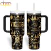 Custom Name Minnesota Vikings NFL Holiday Gold Tumbler 40oz Custom Name Minnesota Vikings NFL Holiday Gold Tumbler 40oz