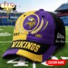 Custom Name Minnesota Vikings NFL Split Color New Era Baseball Cap