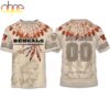 Custom Name Number Bengals Native American Heritage 3D T-Shirt Custom Name Number Bengals Native American Heritage 3D T-Shirt