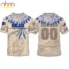 Custom Name Number Bills Native American Heritage 3D T-Shirt Custom Name Number Bills Native American Heritage 3D T-Shirt