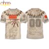 Custom Name Number Browns Native American Heritage 3D T-Shirt Custom Name Number Browns Native American Heritage 3D T-Shirt