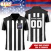 Custom Name Number Buffalo Bills NFL Referees 3D Polo Shirt Custom Name Number Buffalo Bills NFL Referees 3D Polo Shirt