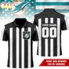 Custom Name Number Miami Dolphins NFL Referees 3D Polo Shirt